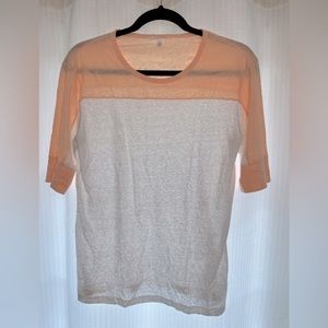 Orange 3/4 Sleeve